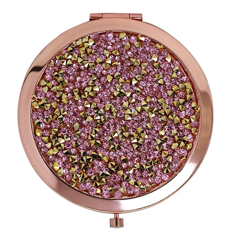 Mini miroir de poche de maquillage