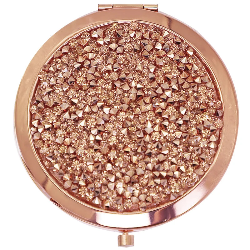 Mini miroir de poche de maquillage