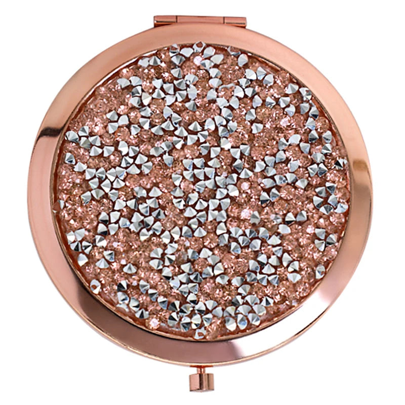 Mini miroir de poche de maquillage